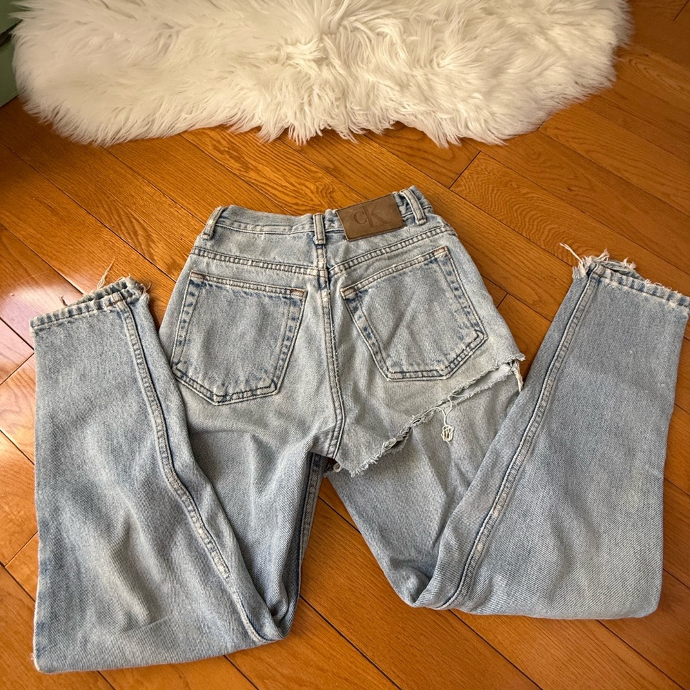 Calvin Klein Denim with Brown Label